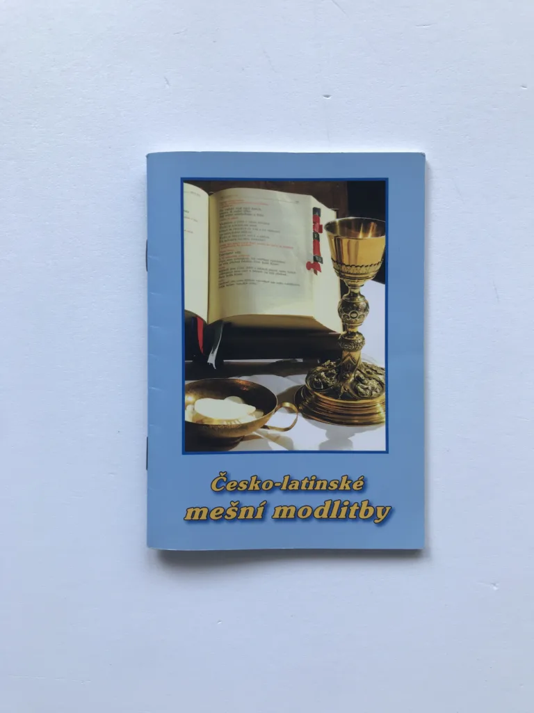 Česko-latinské mešní modlitby