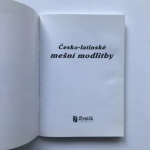 Česko-latinské mešní modlitby