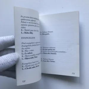 Česko-latinské mešní modlitby