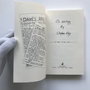On Writing (A Memoir of the Craft), Stephen King