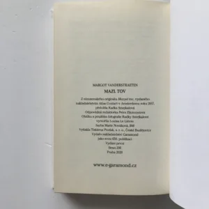 Mazl tov (Má léta u ortodoxní židovské rodiny), Margot Vanderstraeten