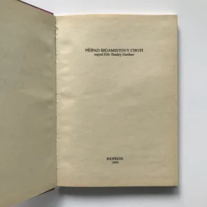 Případ bigamistovy choti, Erle Stanley Gardner