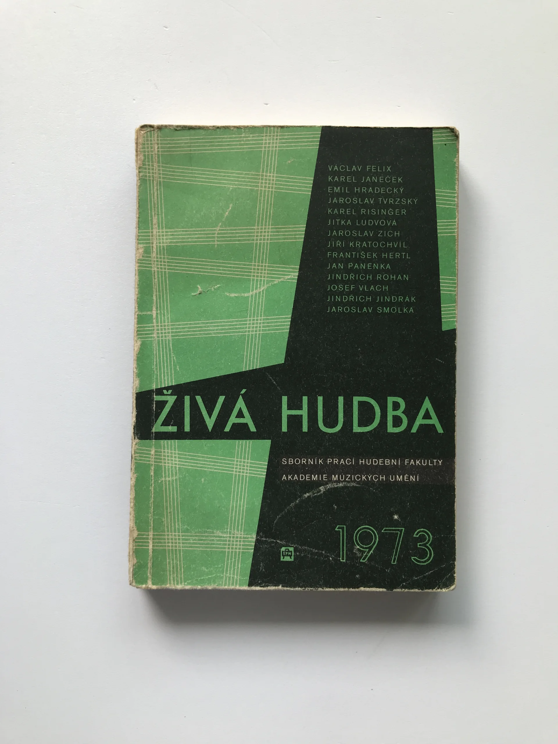 Živá hudba 1973 (Sborník prací hudební fakulty Akademie múzických umění)