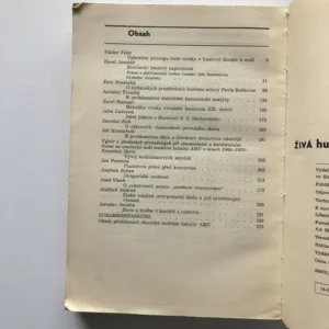 Živá hudba 1973 (Sborník prací hudební fakulty Akademie múzických umění)