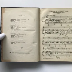 Písně věhlasných mistrů / Grieg: Album písní / Sny a touhy / 22 Duette für zwei Singstimmen, Edvard Grieg, František Spilka, Felix Mendelssohn Bartholdy