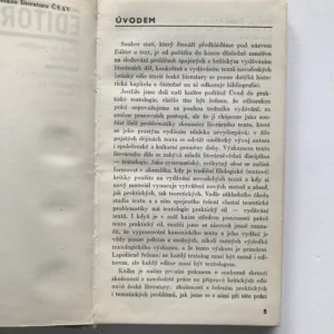 Editor a text (Úvod do praktické textologie)