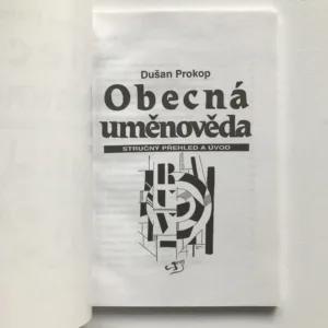 Obecná uměnověda (Stručný přehled a úvod), Dušan Prokop