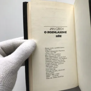 O rozhlasové hře (Hledání specifiky české rozhlasové inscenace od roku 1945), Jan Czech