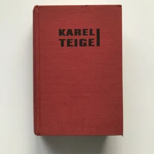 Svět stavby a básně (Studie z dvacátých let), Karel Teige