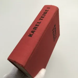 Svět stavby a básně (Studie z dvacátých let), Karel Teige