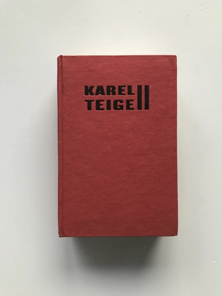 Zápasy o smysl moderní tvorby (Studie z třicátých let), Karel Teige