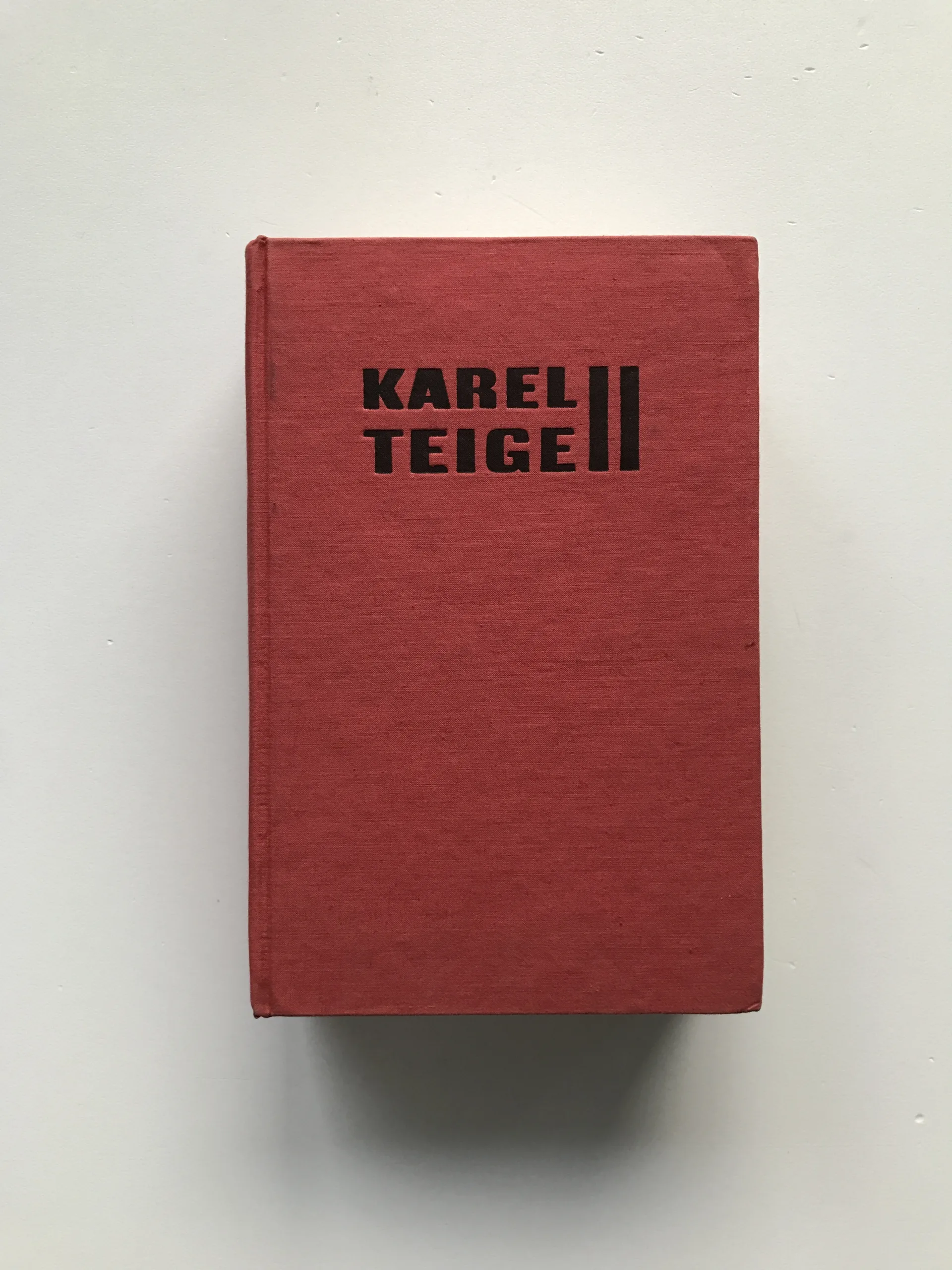 Zápasy o smysl moderní tvorby (Studie z třicátých let), Karel Teige