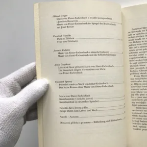 Marie von Ebner-Eschenbach – Život a dílo / Leben und Werk, František Valouch, Jana Starek