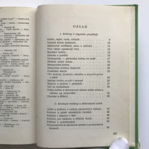 Květiny v našich domovech a na pracovištích, František Jirásek