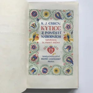 Kytice z pověstí národních, Karel Jaromír Erben, František Krčma, Josef Hanzl