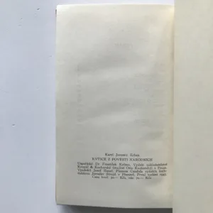 Kytice z pověstí národních, Karel Jaromír Erben, František Krčma, Josef Hanzl