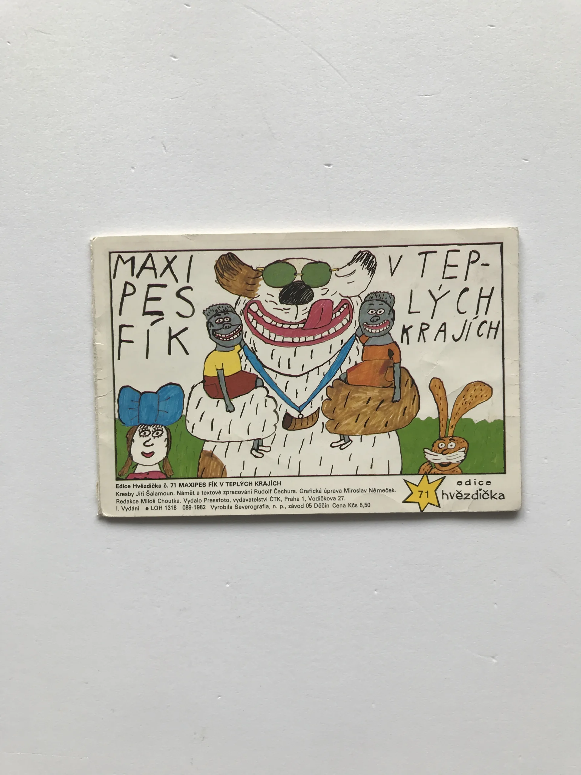 Maxipes Fík v teplých krajích, Jiří Šalamoun, Rudolf Čechura