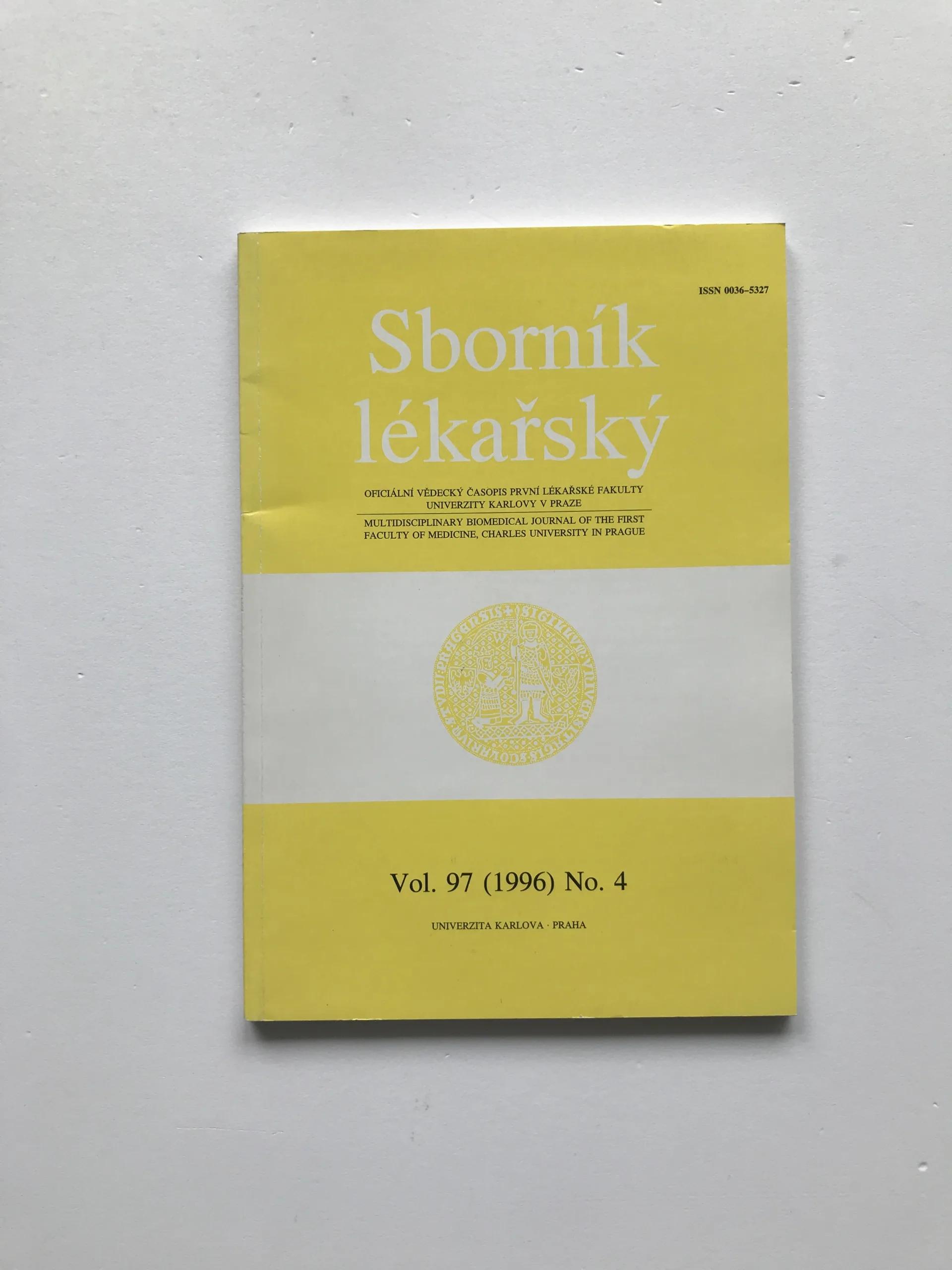 Sborník lékařský 4/1996