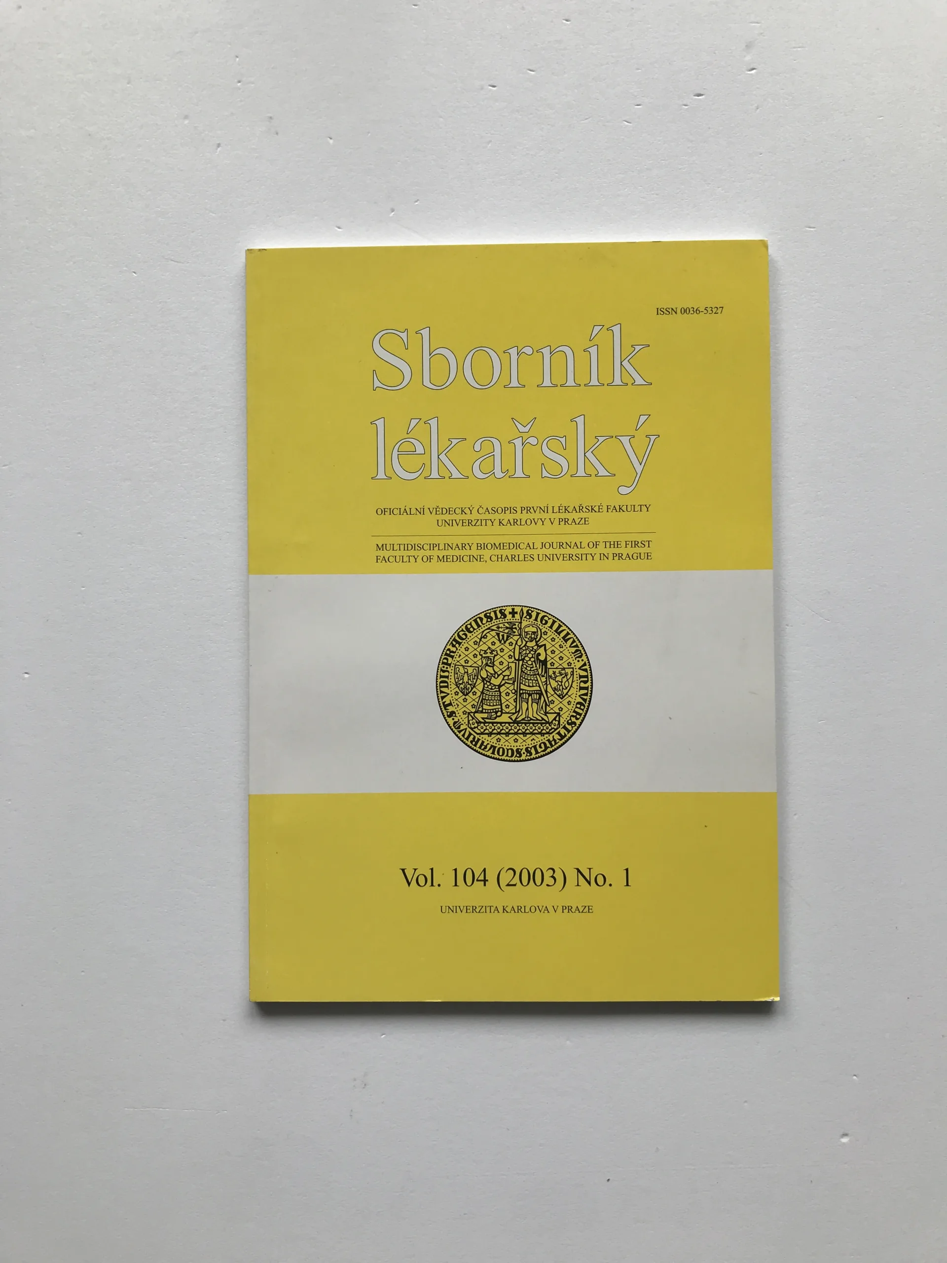 Sborník lékařský 1/2003