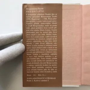 Pozdní léto, Bonaventura Tecchi