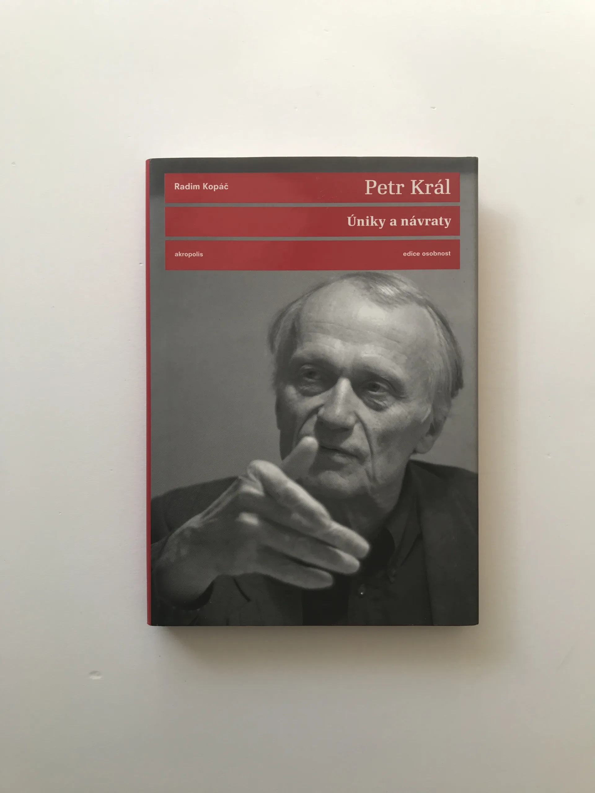 Petr Král – Úniky a návraty (Rozhovor), Radim Kopáč