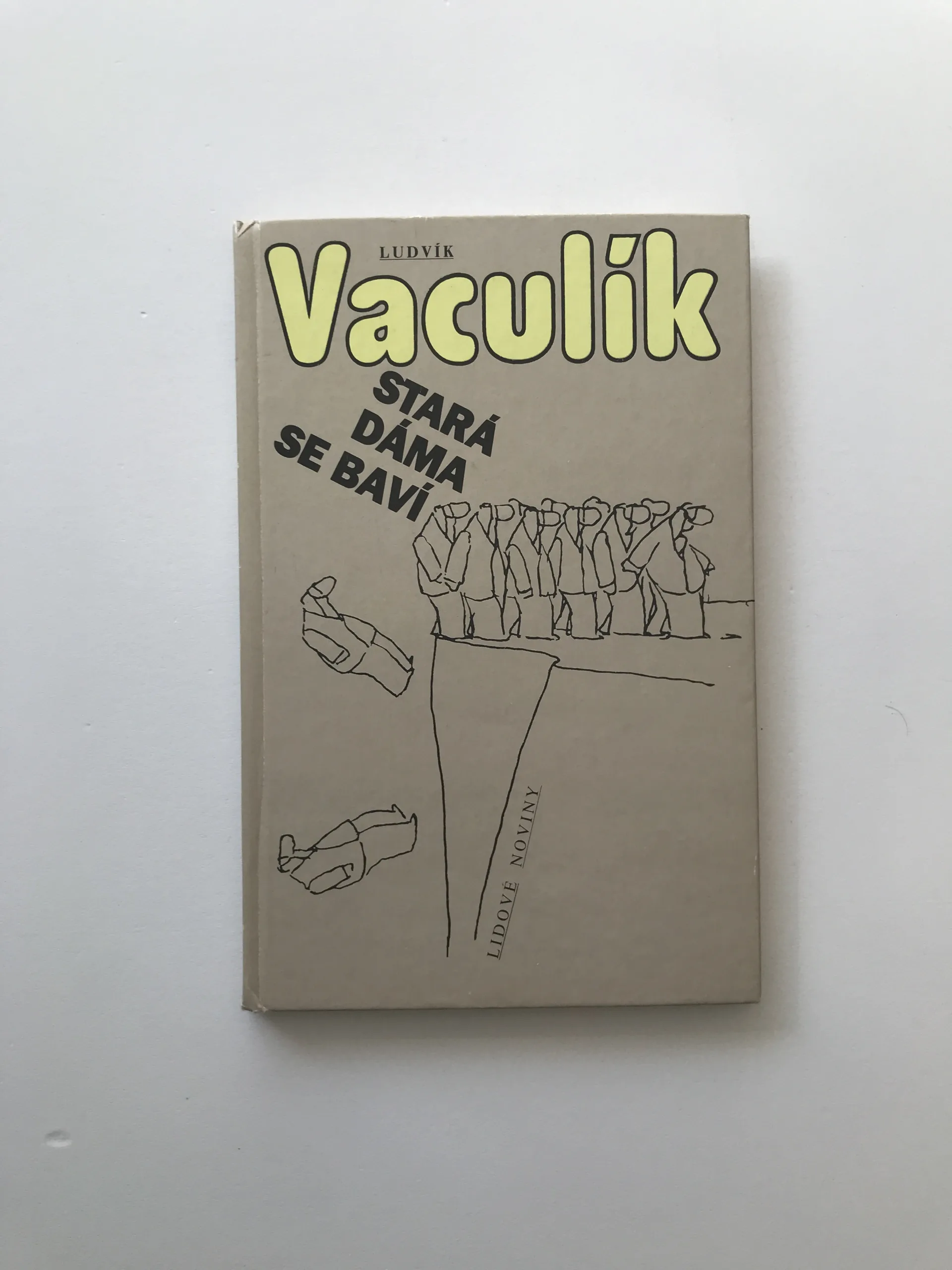 Stará dáma se baví, Ludvík Vaculík