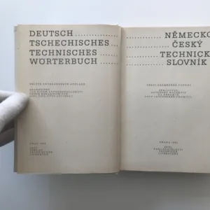 Německo český technický slovník, Alena Horská, kolektiv autorů