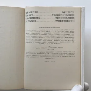 Německo český technický slovník, Alena Horská, kolektiv autorů