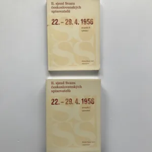 II. sjezd Svazu československých spisovatelů 22.-29. 4. 1956 (2 svazky), Michal Bauer