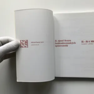 II. sjezd Svazu československých spisovatelů 22.-29. 4. 1956 (2 svazky), Michal Bauer