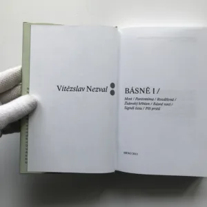 Básně I (Most, Pantomima, Rozdělená, Židovský hřbitov, Básně noci, Signál času, pět prstů), Vítězslav Nezval