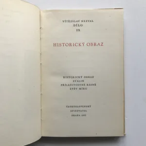 Historický obraz (Dílo IX), Vítězslav Nezval