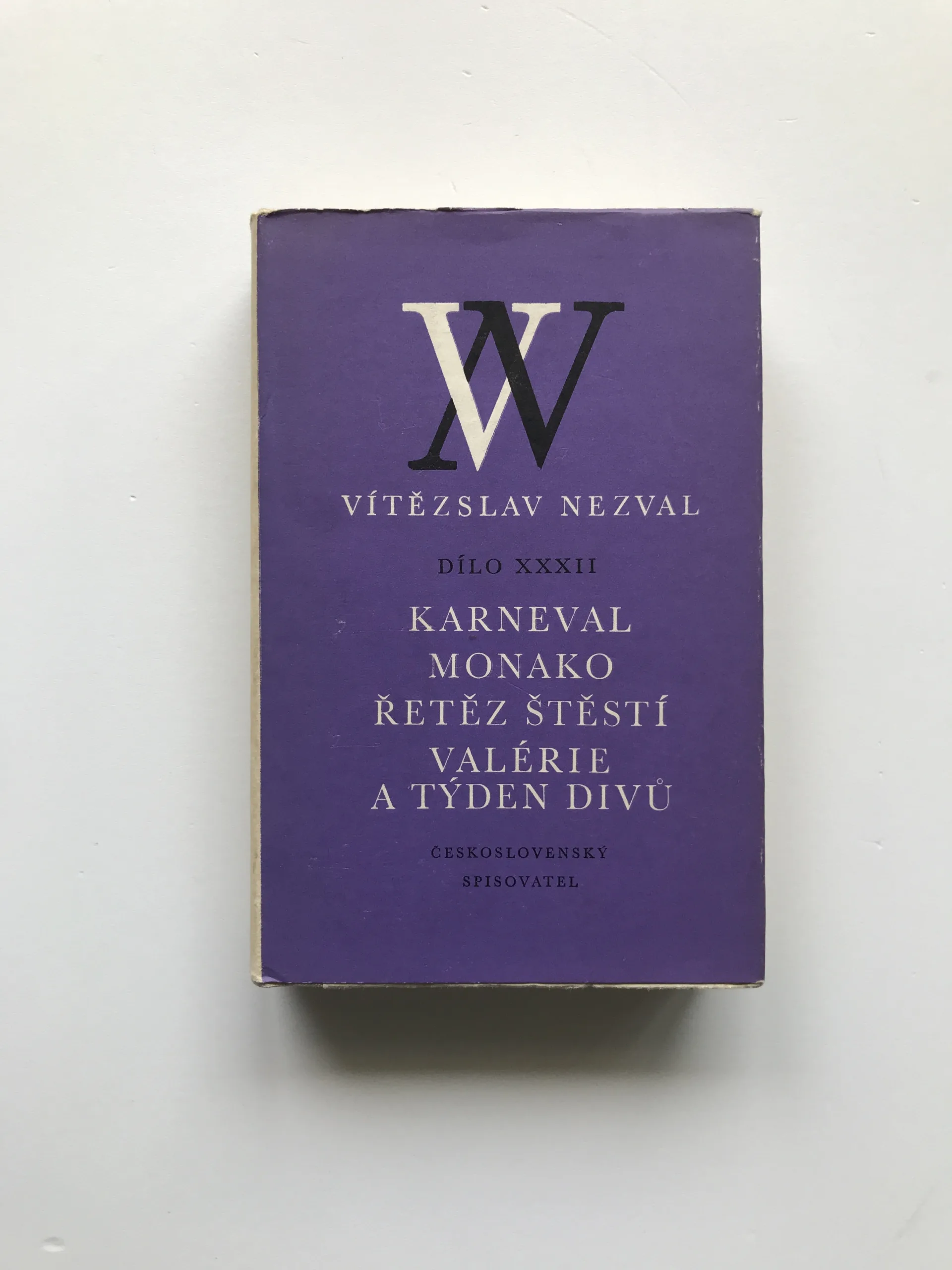 Karneval / Monako / Řetěz štěstí / Valérie a týden divů, Vítězslav Nezval