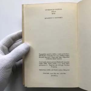 Milneci z kiosku (Dílo XVII), Vítězslav Nezval