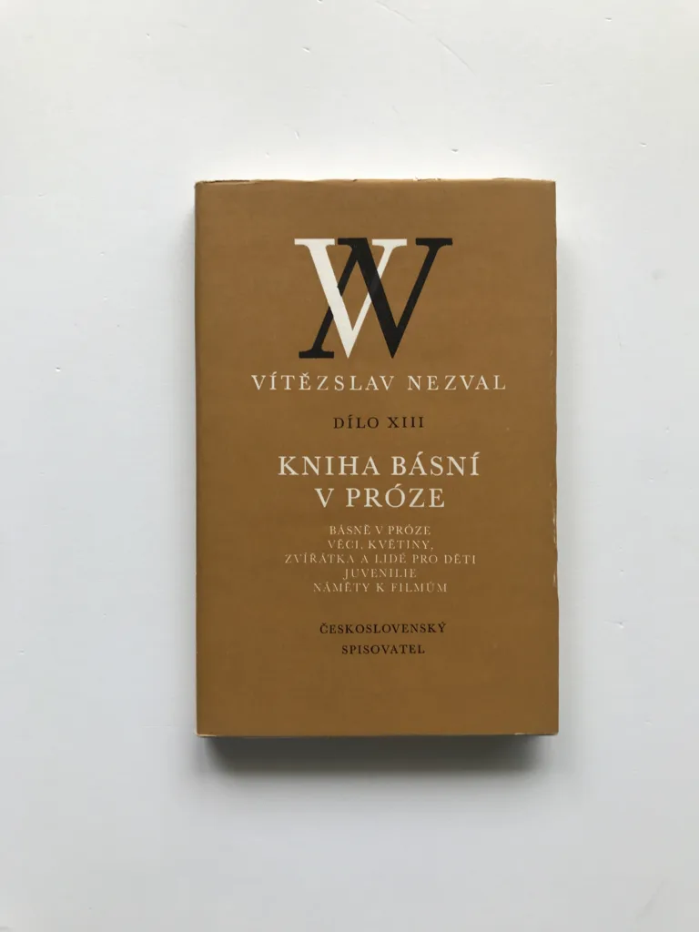 Kniha básní v próze (Dílo XIII), Vítězslav Nezval