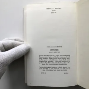 Nezařazené básně (Dílo XXXIV), Vítězslav Nezval