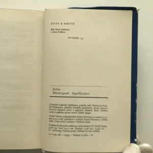 Apollinaire, Julia Hartwigová