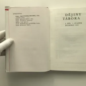 Dějiny Tábora (1. díl, 1. svazek – do roku 1421), František Šmahel, kolektiv autorů
