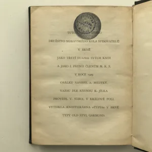 Plameny, Vojtěch Martínek