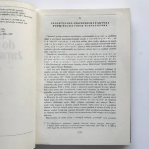 Úvod do teorie žurnalistiky, Vladimír Hudec