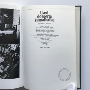 Úvod do teorie žurnalistiky, Vladimír Hudec