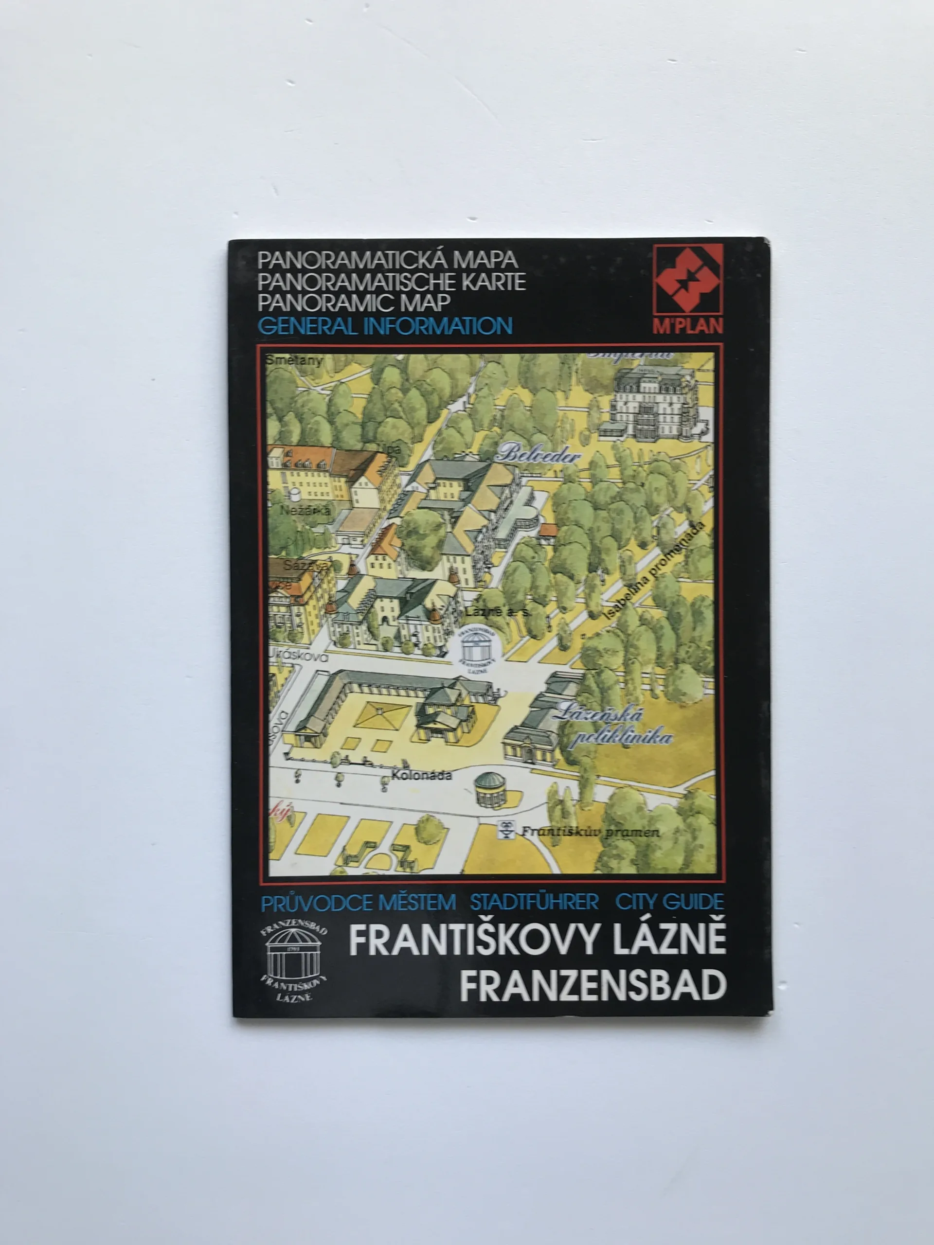 Františkovy Lázně – panoramatická mapa, Radek Míka