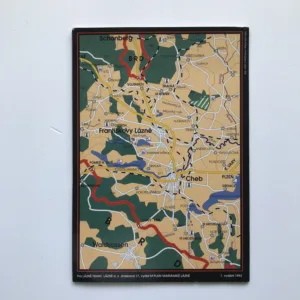 Františkovy Lázně – panoramatická mapa, Radek Míka