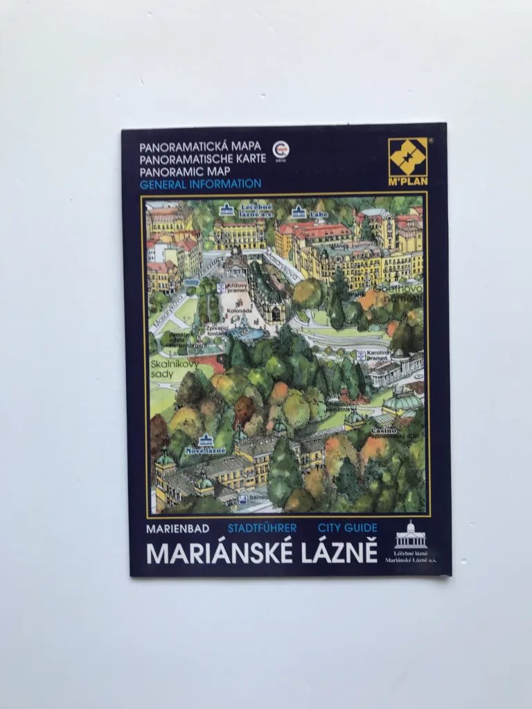 Mariánské Lázně – panoramatická mapa, Radek Míka