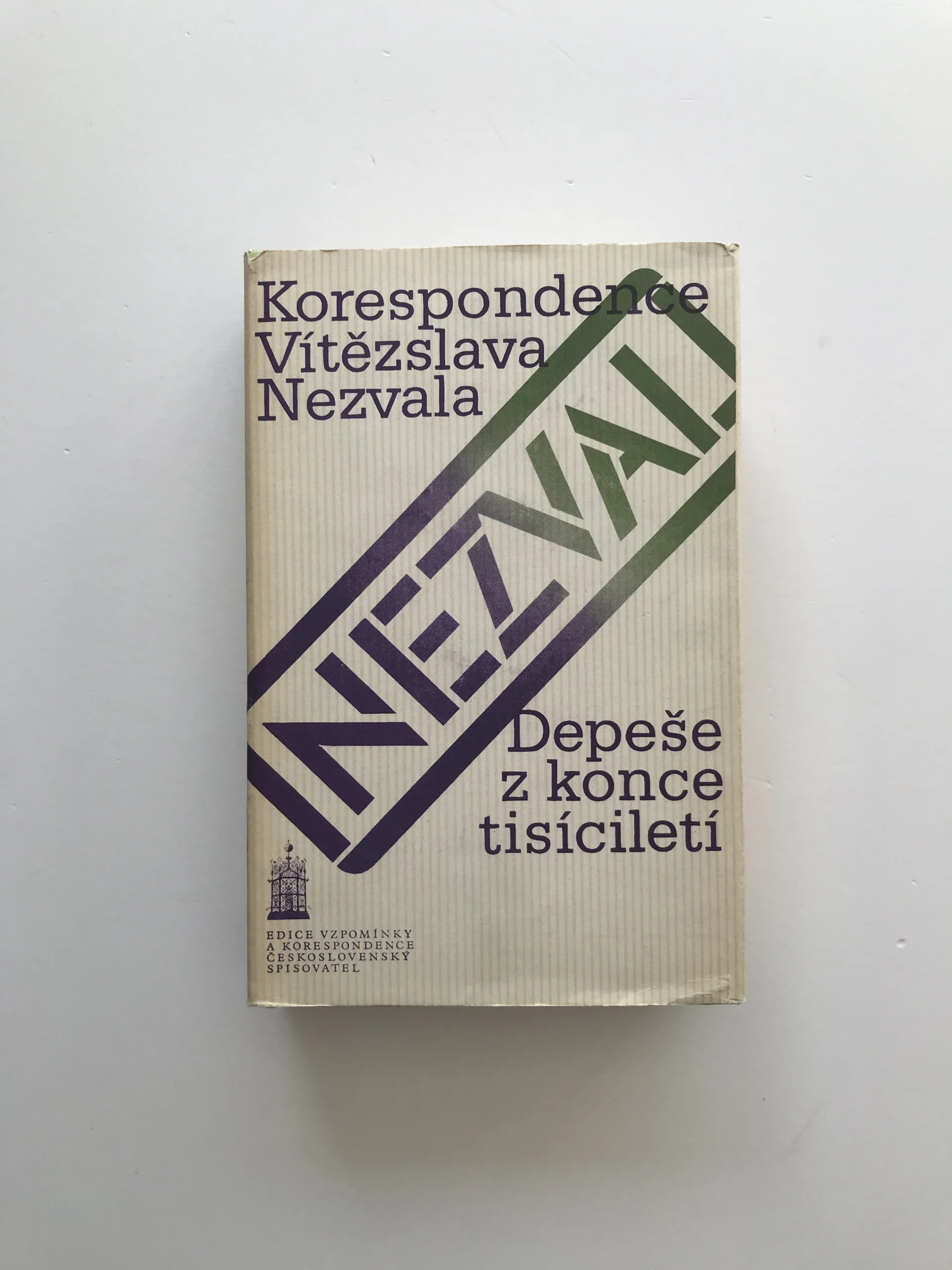 Depeše z konce tisíciletí – Korespondence Vítězslava Nezvala, Vítězslav Nezval