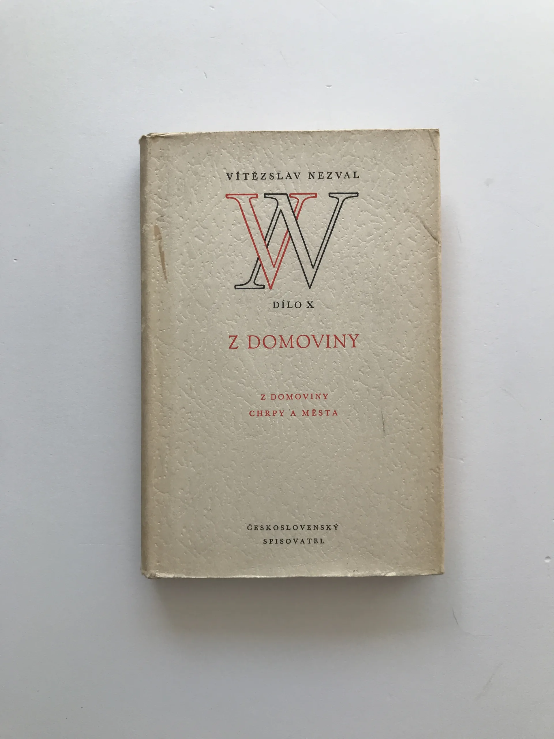 Z domoviny (Dílo X), Vítězslav Nezval