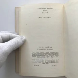 Anička skřítek a Slaměný Hubert (Dílo XXXIII), Vítězslav Nezval