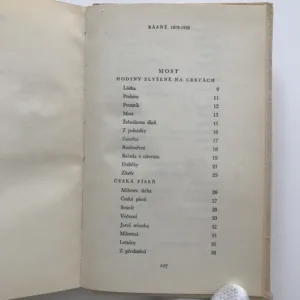 Básně 1919-1926 (Dílo I), Vítězslav Nezval