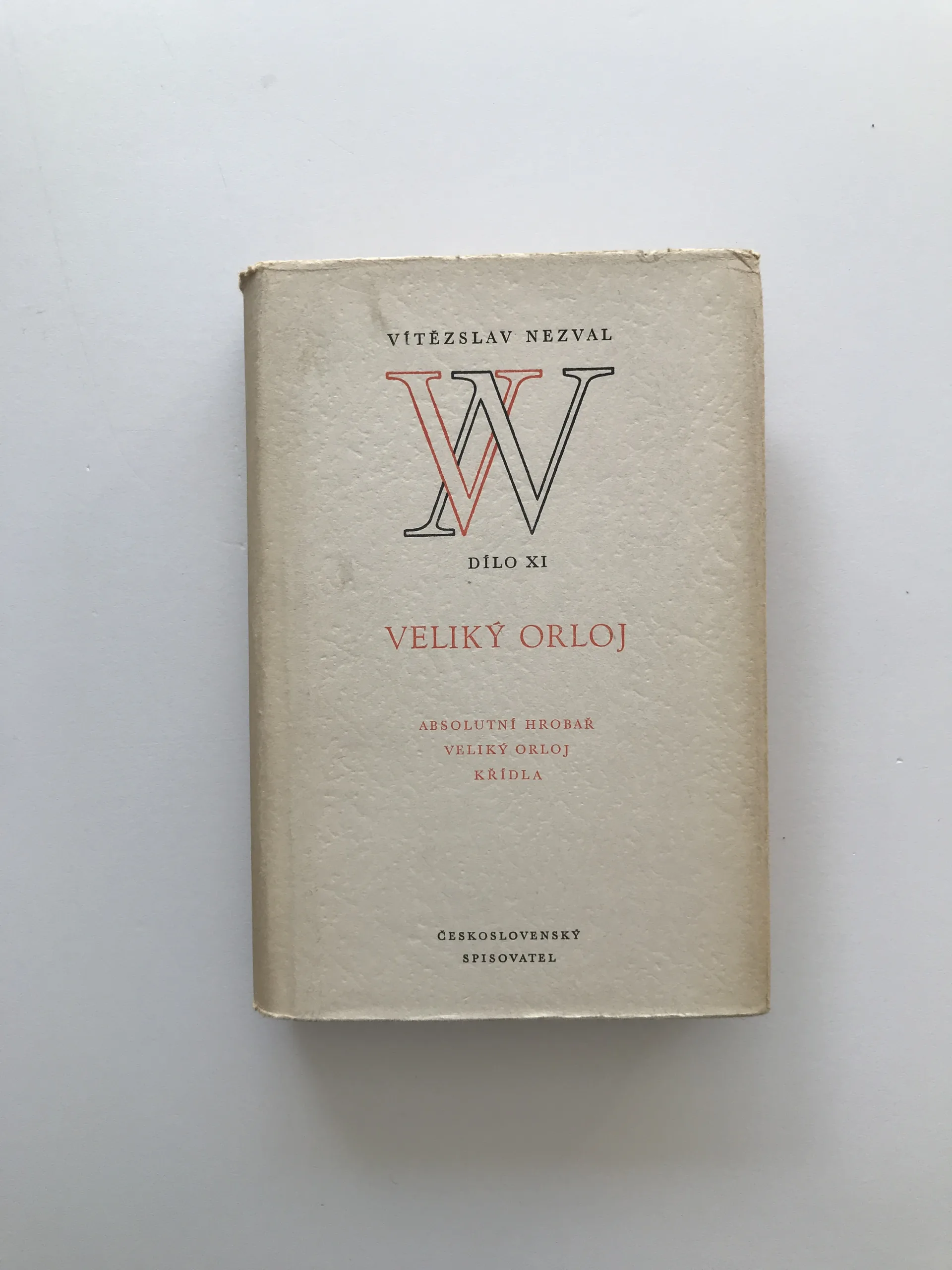 Veliký orloj (Dílo XI), Vítězslav Nezval
