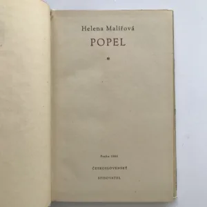 Popel, Helena Malířová
